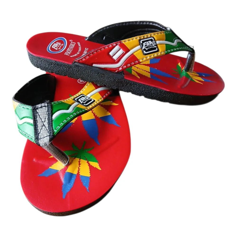 FOOTNIKS Kids Colorful‎ Flip Flops SZ 30